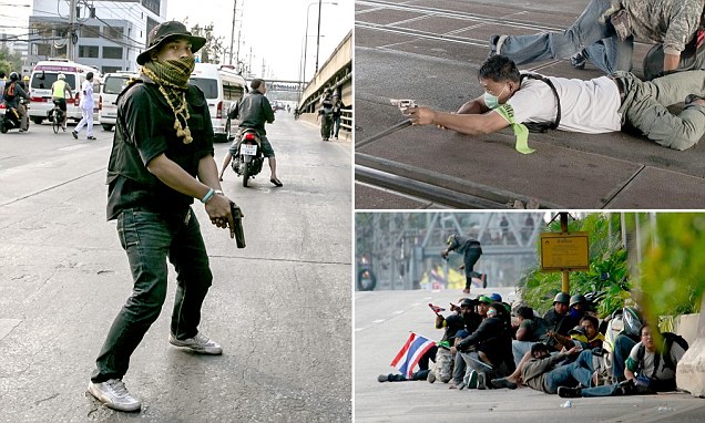 Wartawan Amerika Ikut Terluka dalam Bentrok di Thailand